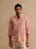 The Verona | Linen Shirt | Mandarin Collar