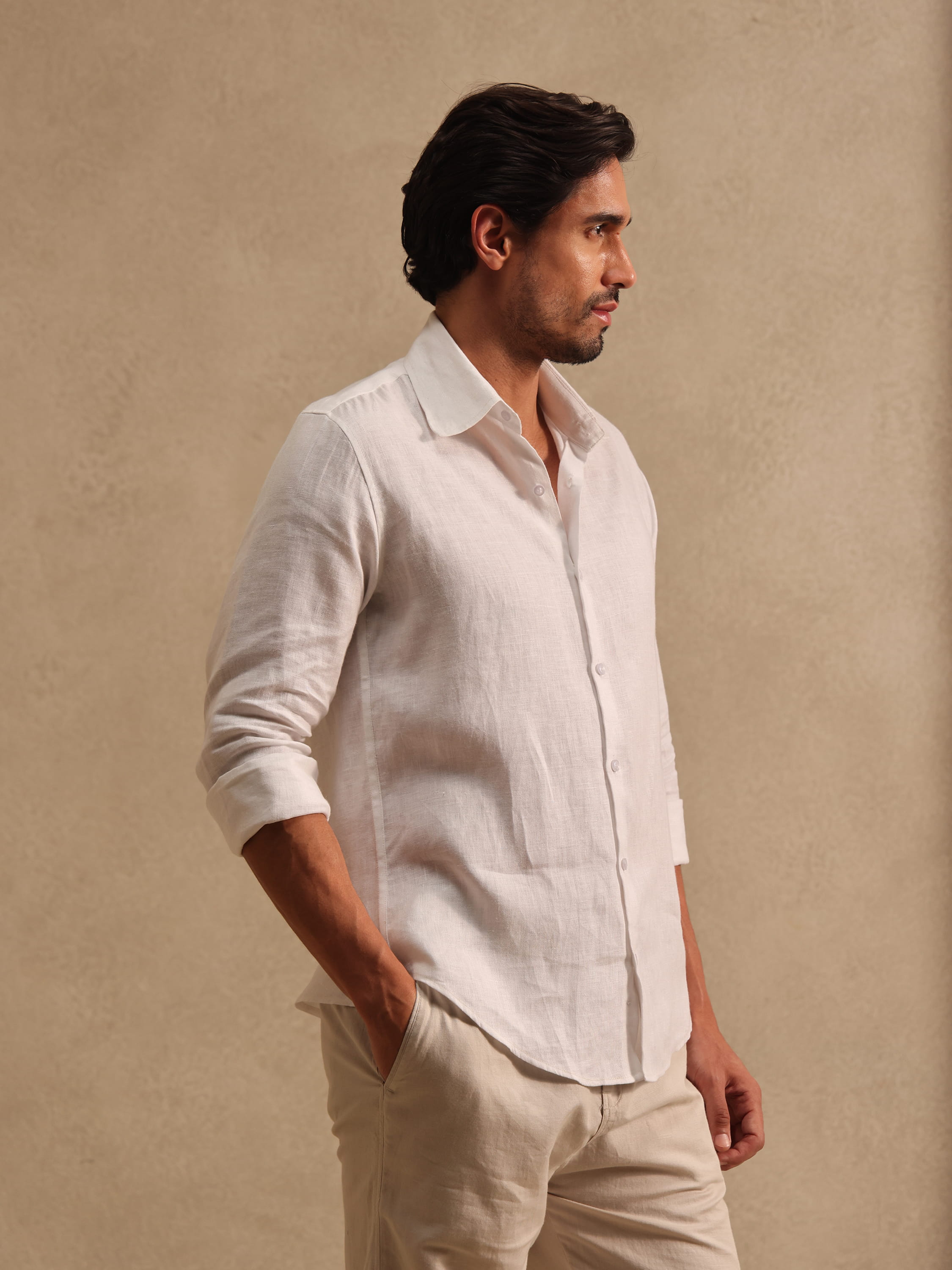 The Capri | 100% Linen Shirt
