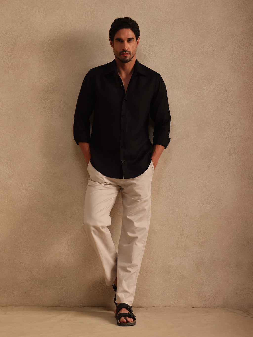 The Noir | 100% Linen Shirt