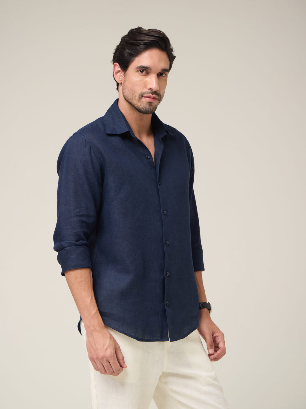 The Notte | 100% Linen Shirt